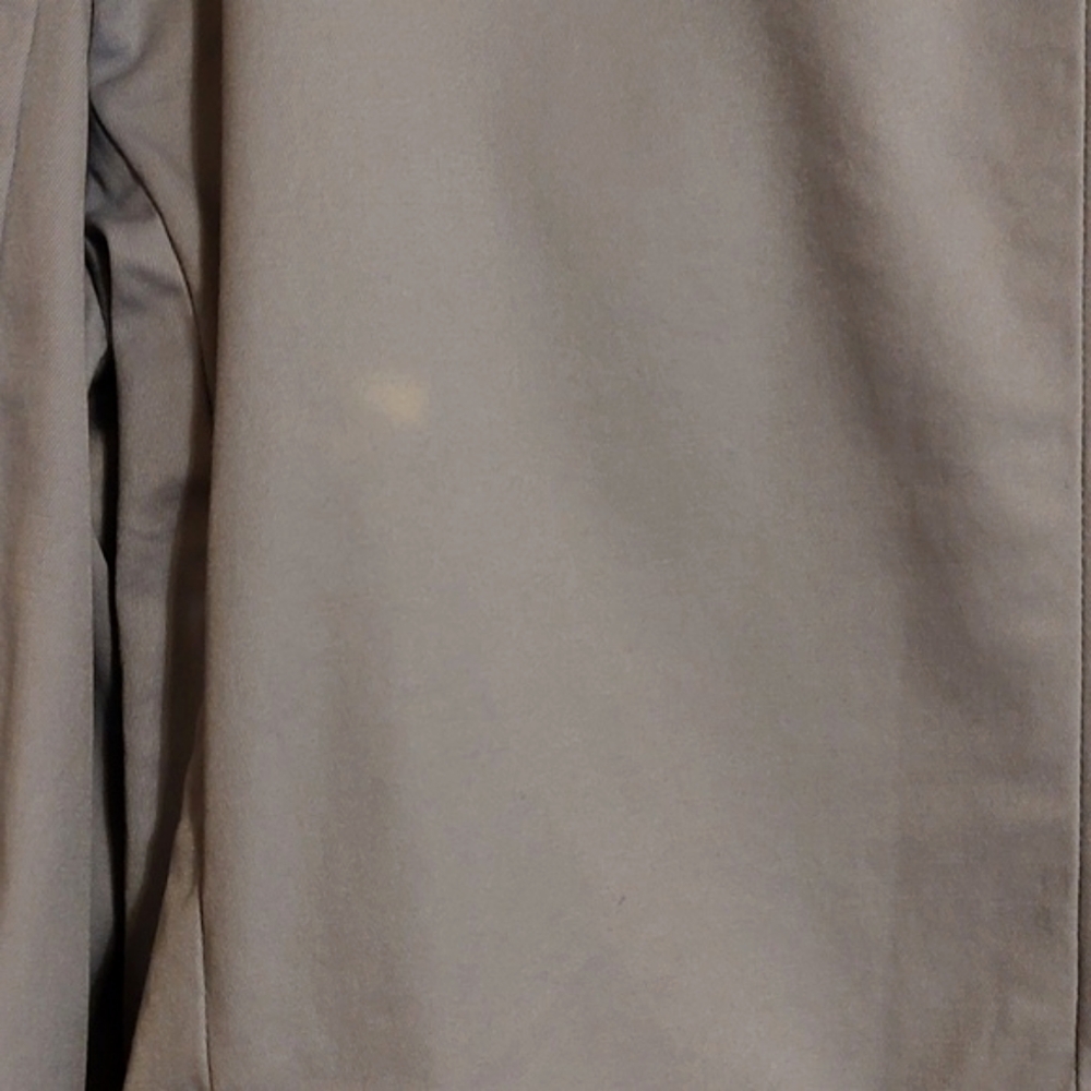 Talbots Peplum Jacket Pastel Blue Buttoned Stretch Ruffle 10 *Flaw, Please Read* - Picture 7 of 9